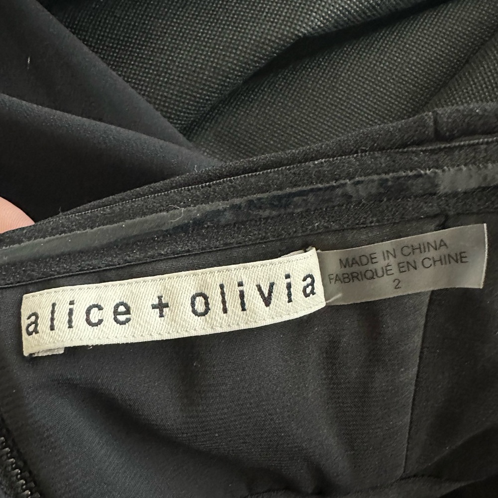 Alice + Olivia Retha Strapless Maxi Dress NWT Size 2 - Picture 4 of 6